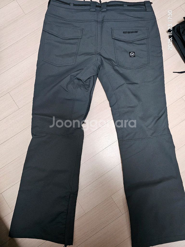 (새상품)디미토 스노우보드팬츠 베이직 차콜 XL사이즈 팝니다--1