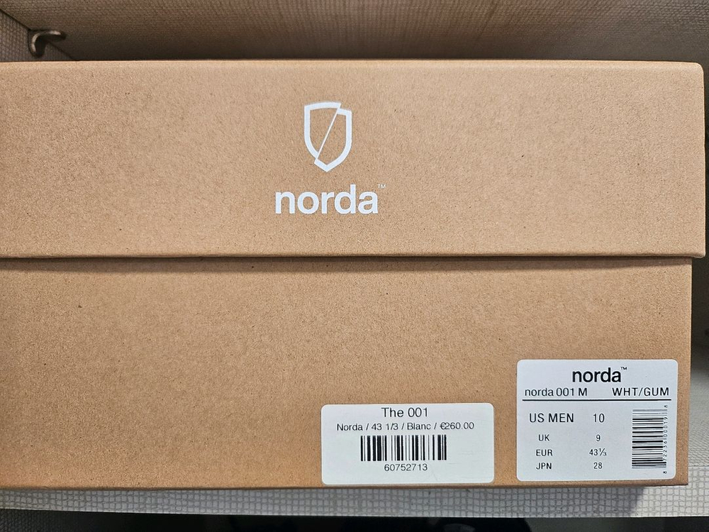 norda 노르다 001 white/gum us10/kr 280 이미지