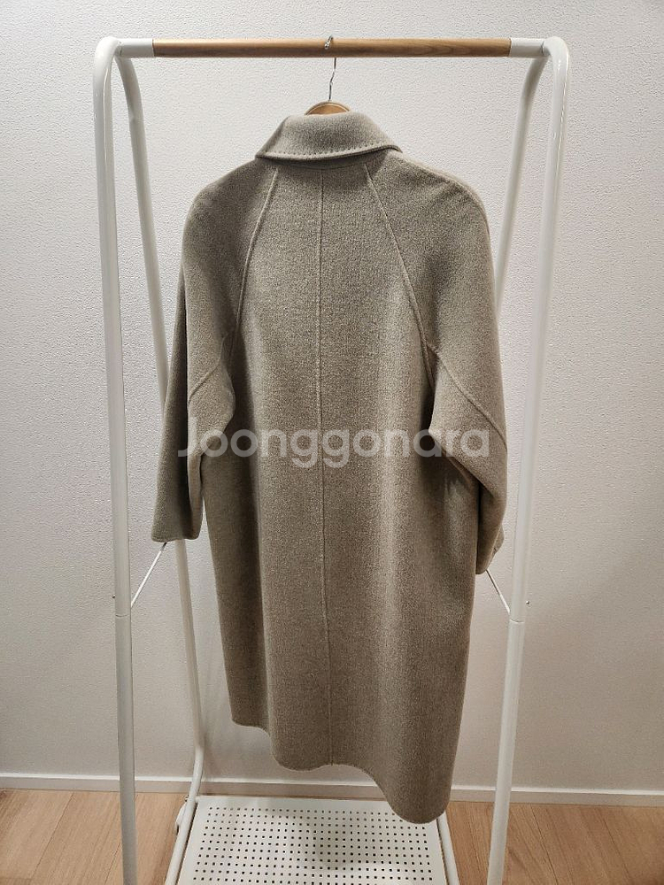 [청주] 씨씨콜렉트 캐시미어 핸드메이드 롱코트 55사이즈--7