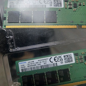 삼성 ddr5 pc5-4800b 16gb x2 시금치램