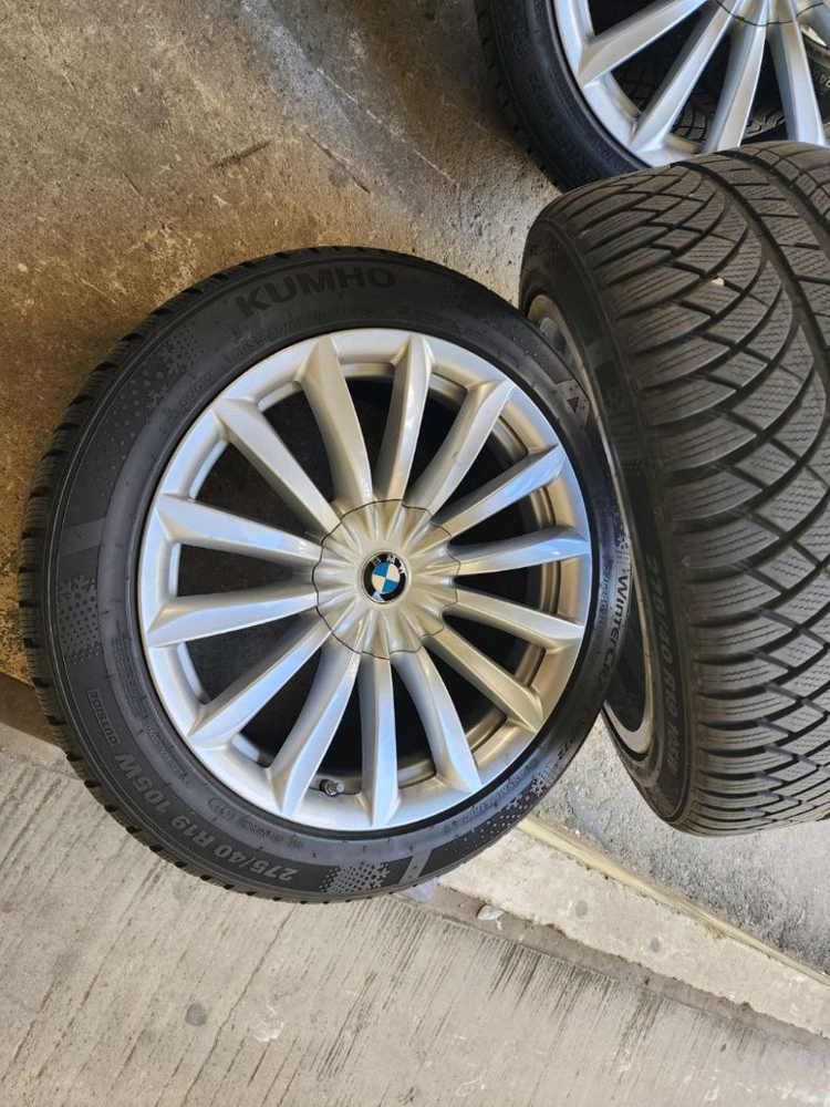 BMW 7시리즈 19인치 순정 휠타이어 세트--2