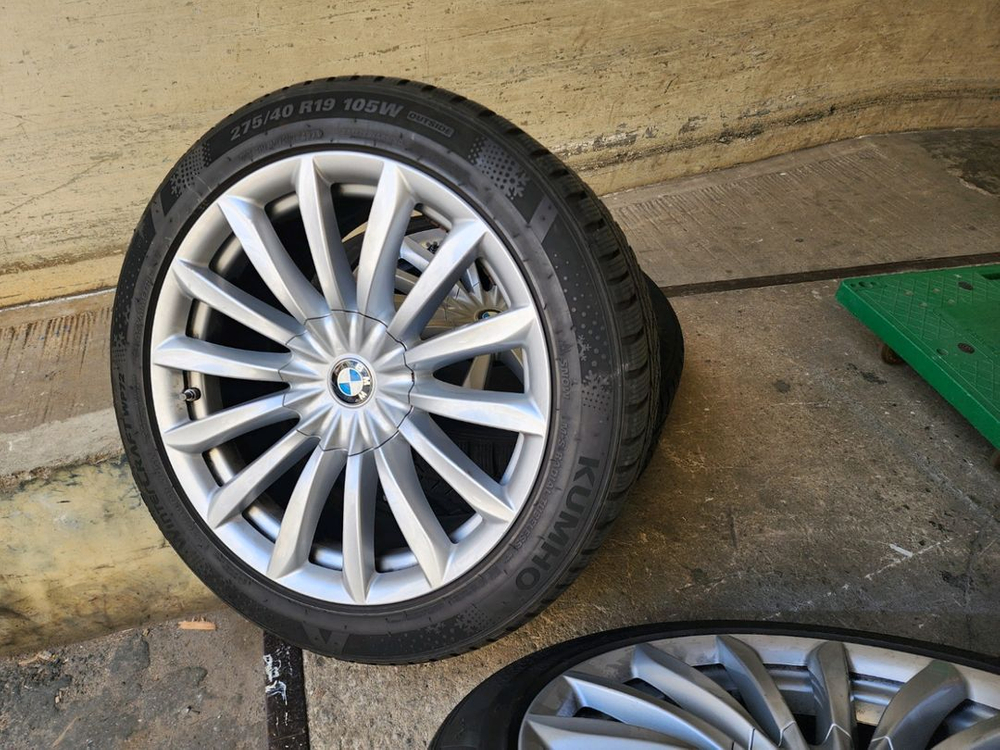 BMW 7시리즈 19인치 순정 휠타이어 세트--4