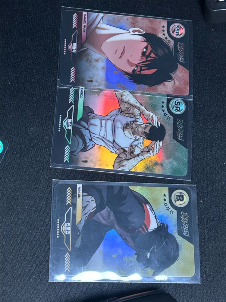 외지주 외모지상주의 종건잡기 팝업 굿즈 아크릴 스탠드 + 캐릭터 카드 세트 이미지