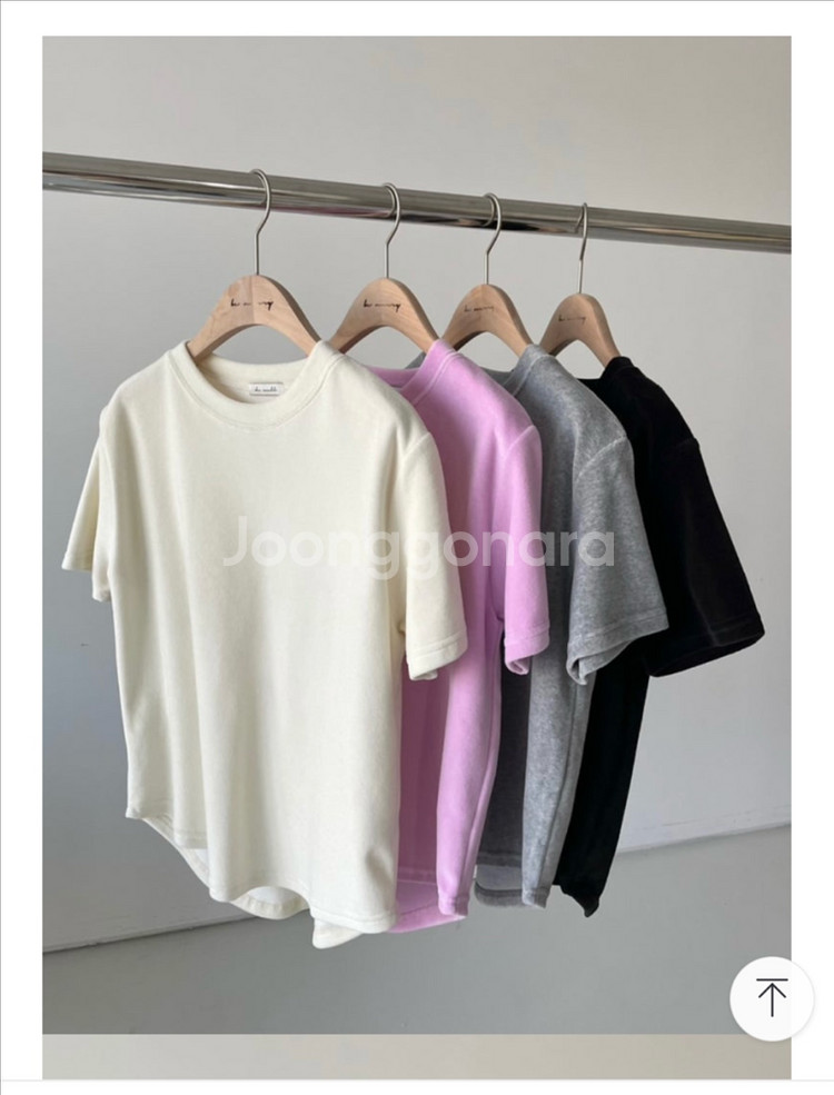 드멜 벨로아벨벳 미니탑 아이보리, 블랙 새상품 demell--6