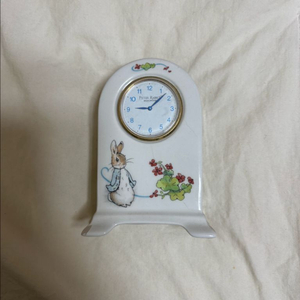 웨지우드 피터래빗 탁상시계