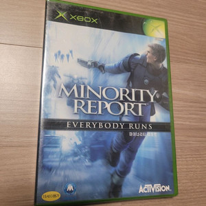엑스박스 xbox 마이너리티 리포트 밀봉 반값택배비포함 1.5