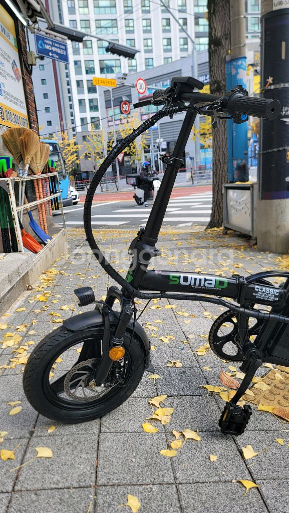 14인치 접이식 전기자전거--2