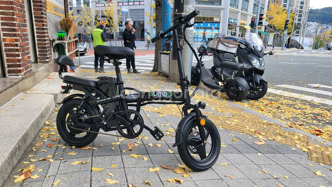 14인치 접이식 전기자전거--4