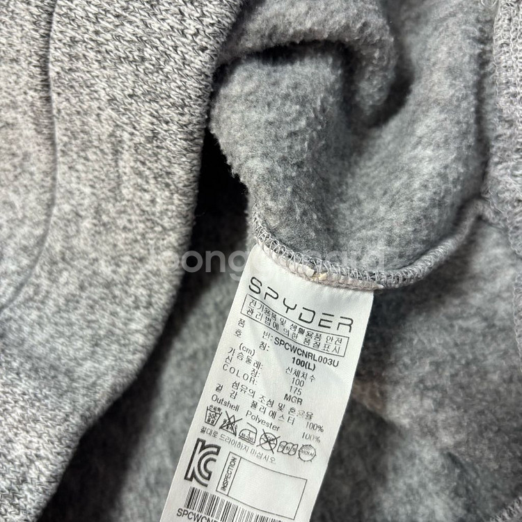 스파이더 후리스 맨투맨--3