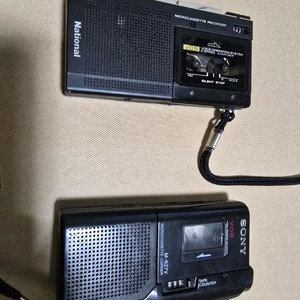 내셔널/소니 마이크로 카세트 레코더 2종