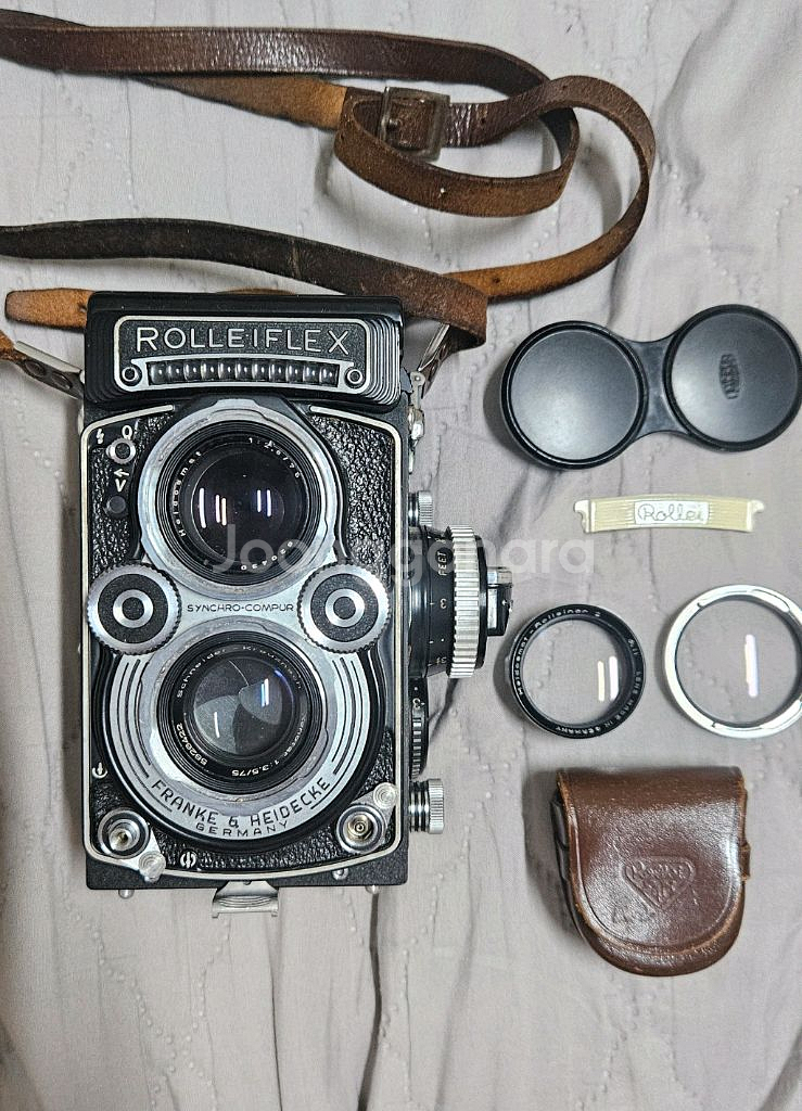 롤라이플렉스 중형 필름카메라--0
