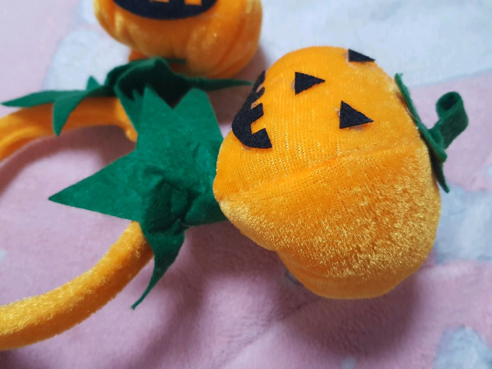 할로윈 파티 소품 호박머리띠 마녀모자머리띠--4