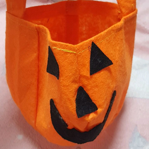 할로윈 파티 소품 호박바구니