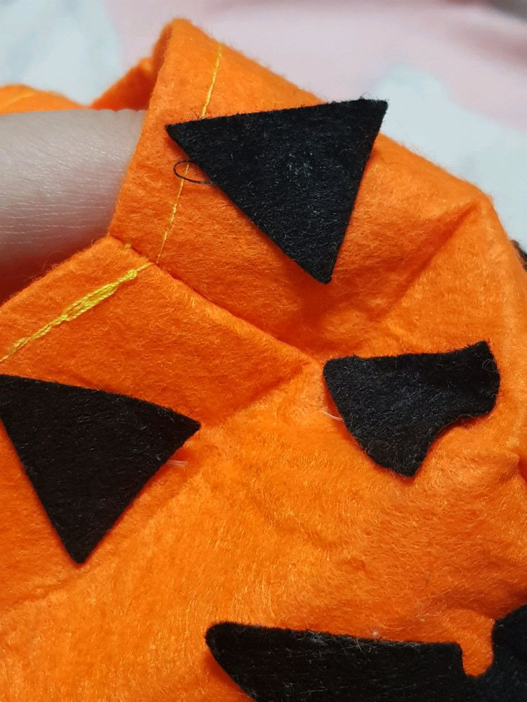 할로윈 파티 소품 호박바구니--1