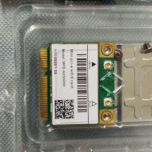 무선랜카드( 인텔 ax3000H) Mini pci-e wifi 6 card MPE-AX3000H 팝니다