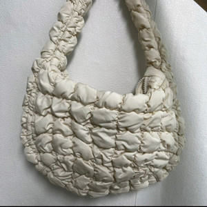 cos 코스 퀼티드 미니백 화이트