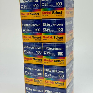 코닥 엘리트 크롬 100 미개봉 10개