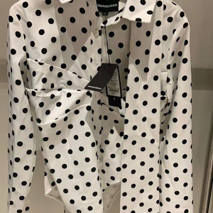 폴카 도트 땡땡이 블라우스