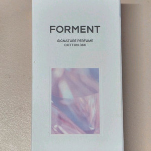 포맨트 시그니처 퍼퓸 코튼 366 향수 50ml 미개봉 새상품