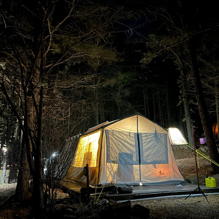 듀랑고 케빈와이드 텐트 팝니다 침낭 야침 서비스 이미지