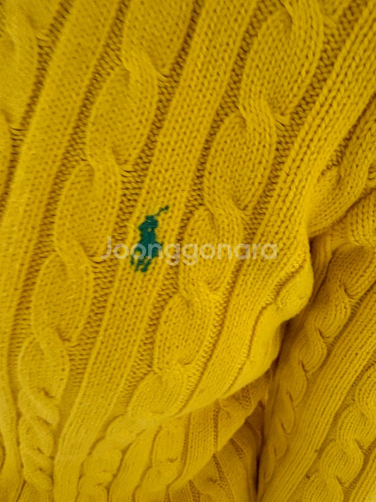 폴로 랄프로렌 케이블 니트 스웨터 L 사이즈--1