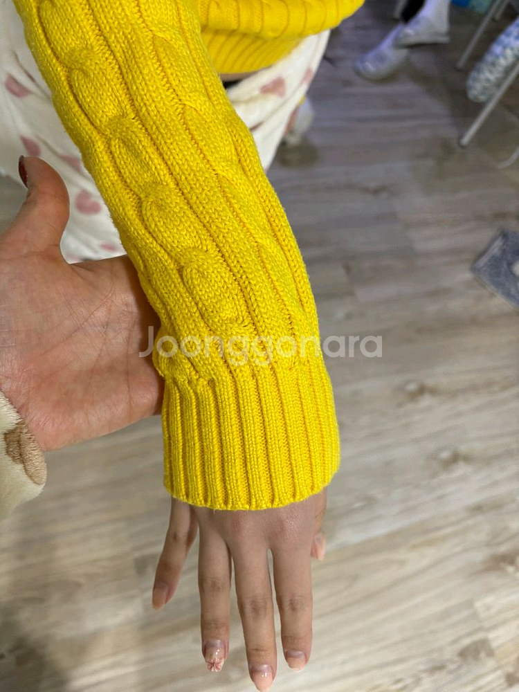 폴로 랄프로렌 케이블 니트 스웨터 L 사이즈--6