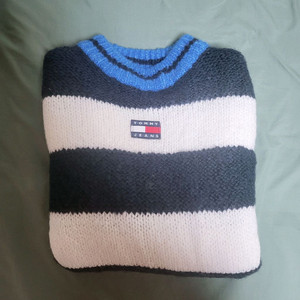 가격내림) 타미힐피거 스트라이프 니트 m