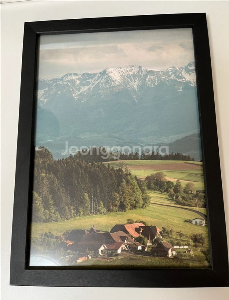 풍경사진 액자 A4 사이즈 판매합니다--0