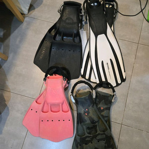 스쿠버프로 마레스 OMS 핀 오리발 제트핀 이미지