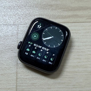 애플워치 6 44mm 블랙 GPS 이미지