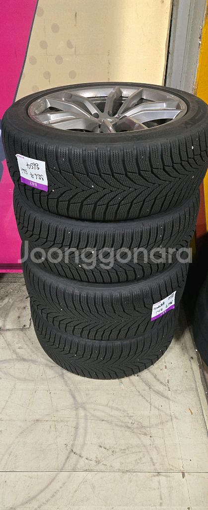 BMW 18인치 순정 662m 휠, 윈터타이어 세트--0