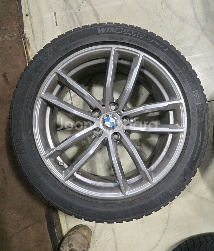 BMW 18인치 순정 662m 휠, 윈터타이어 세트--4