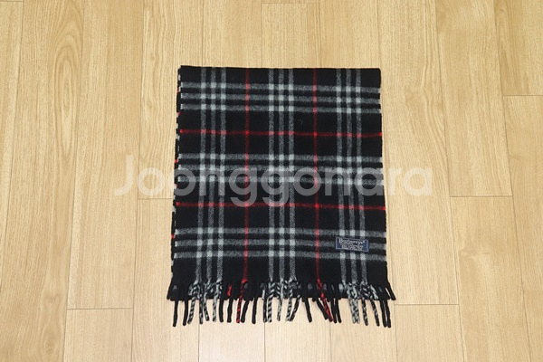 (머플러) 819. 버버리/네이비 머플러--2