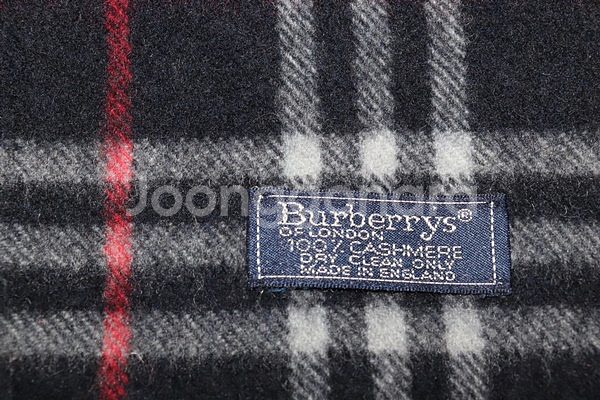 (머플러) 819. 버버리/네이비 머플러--3