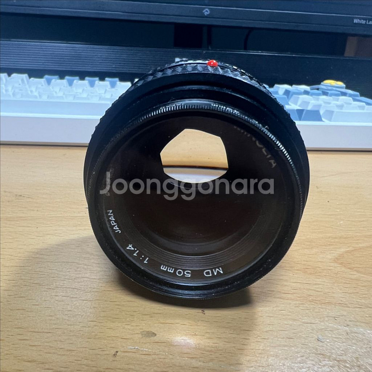 미놀타 재팬 MD 50mm F1.4 렌즈--0