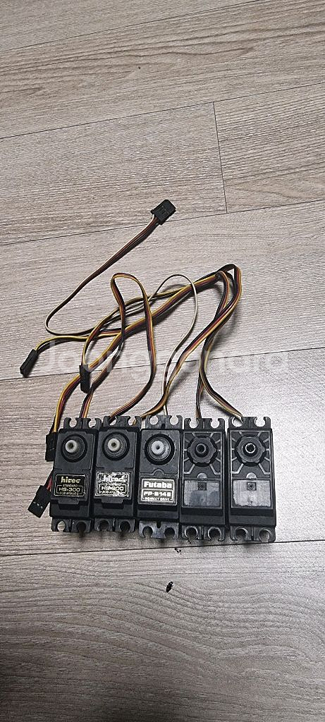 FUTABA HITEC 후타바 하이텍 서보 5개세트--0
