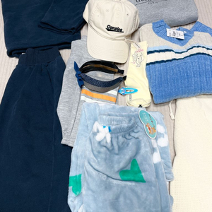 150)여아 기모 상하복 겨울옷 7벌