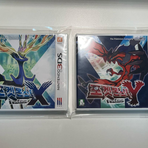 미개봉 닌텐도 3DS 포켓몬스터 X, Y 일괄