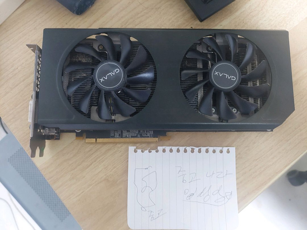 GALAX GTX 1070 8GB 그래픽카드팝니다. 이미지