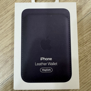 애플 가죽 카드지갑 미개봉(잉크) 판매