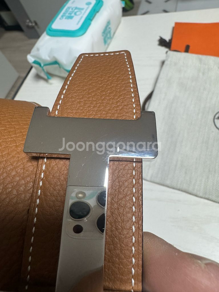 에르메스 남성 벨트 팝니다--1