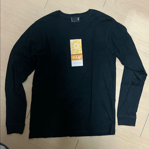 PAM 프린팅 롱슬리브 블랙