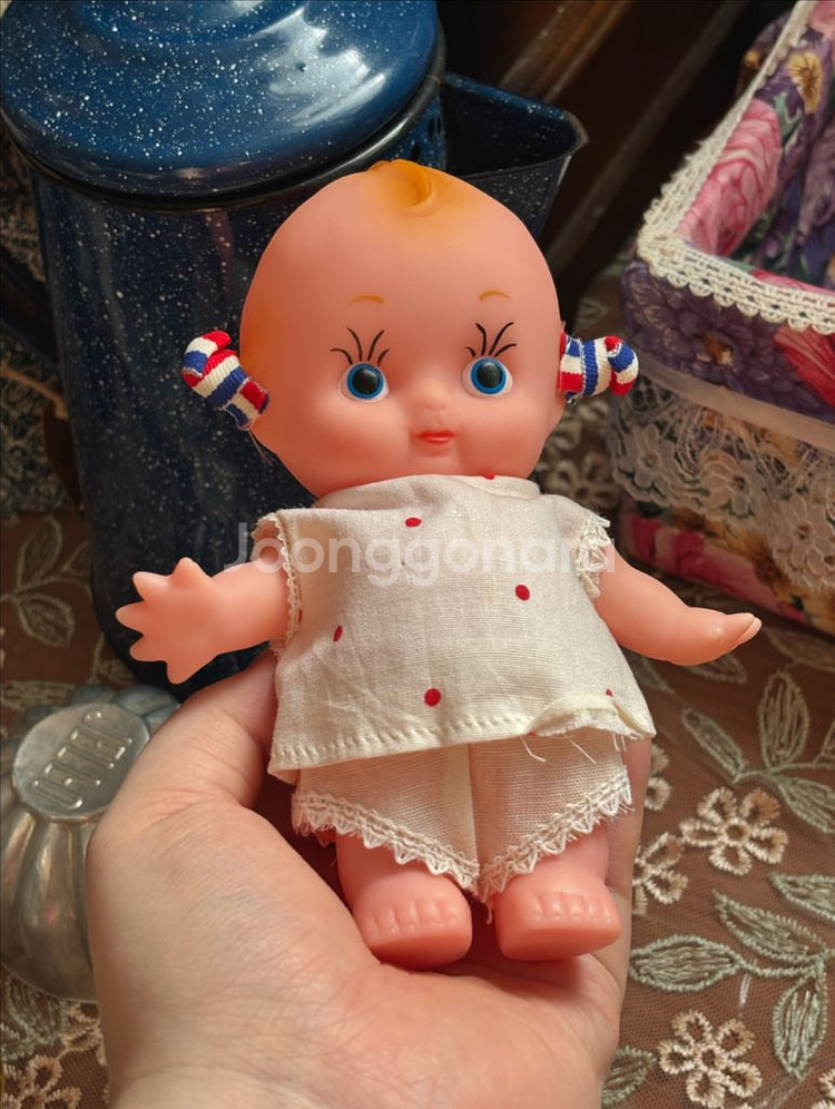 일본 쇼와레트로 빈티지인형 큐피저금통인형 y2k앤틱소품근대사헤이세이레트로 고전인형 빈티지소품--0