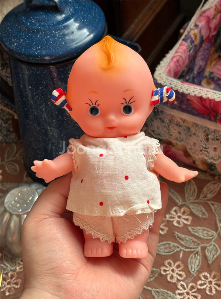 일본 쇼와레트로 빈티지인형 큐피저금통인형 y2k앤틱소품근대사헤이세이레트로 고전인형 빈티지소품--2