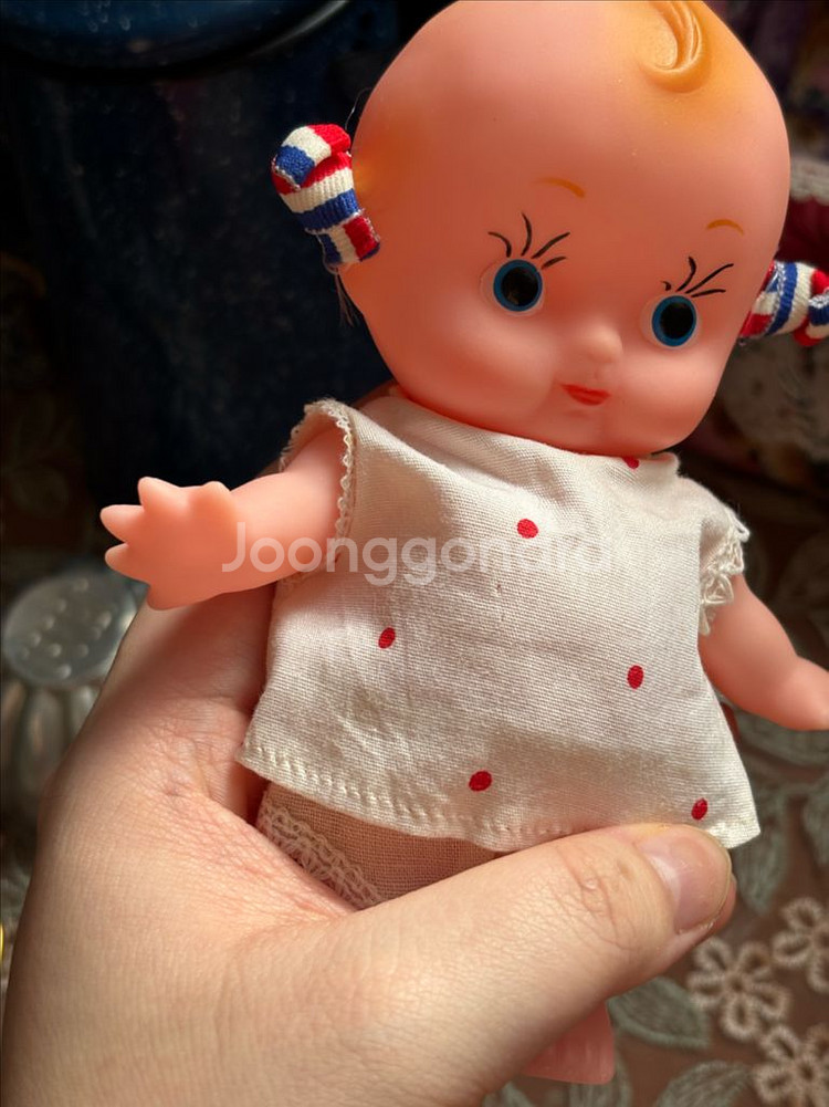 일본 쇼와레트로 빈티지인형 큐피저금통인형 y2k앤틱소품근대사헤이세이레트로 고전인형 빈티지소품--6