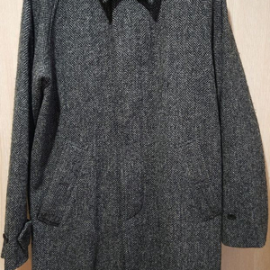 빔즈플러스 / 해리스트위드 윈드스토퍼 코트 / 그레이 L