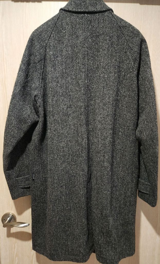 빔즈플러스 / 해리스트위드 윈드스토퍼 코트 / 그레이 L--1