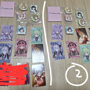 스텔라이브 포토카드 주문은 토끼입니까 캔뱃지 1주년