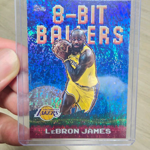 NBA 탑스 르브론제임스 8비트 볼러스 홀로포일