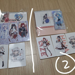 이세계아이돌 두찜 달력 키링 스텔라이브 스티커 타로카드 갤럭시스토어